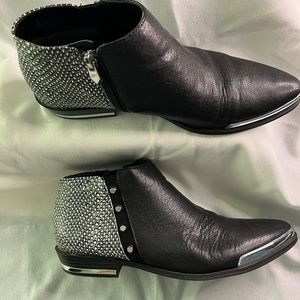 Black Short Bootie, size 9.5